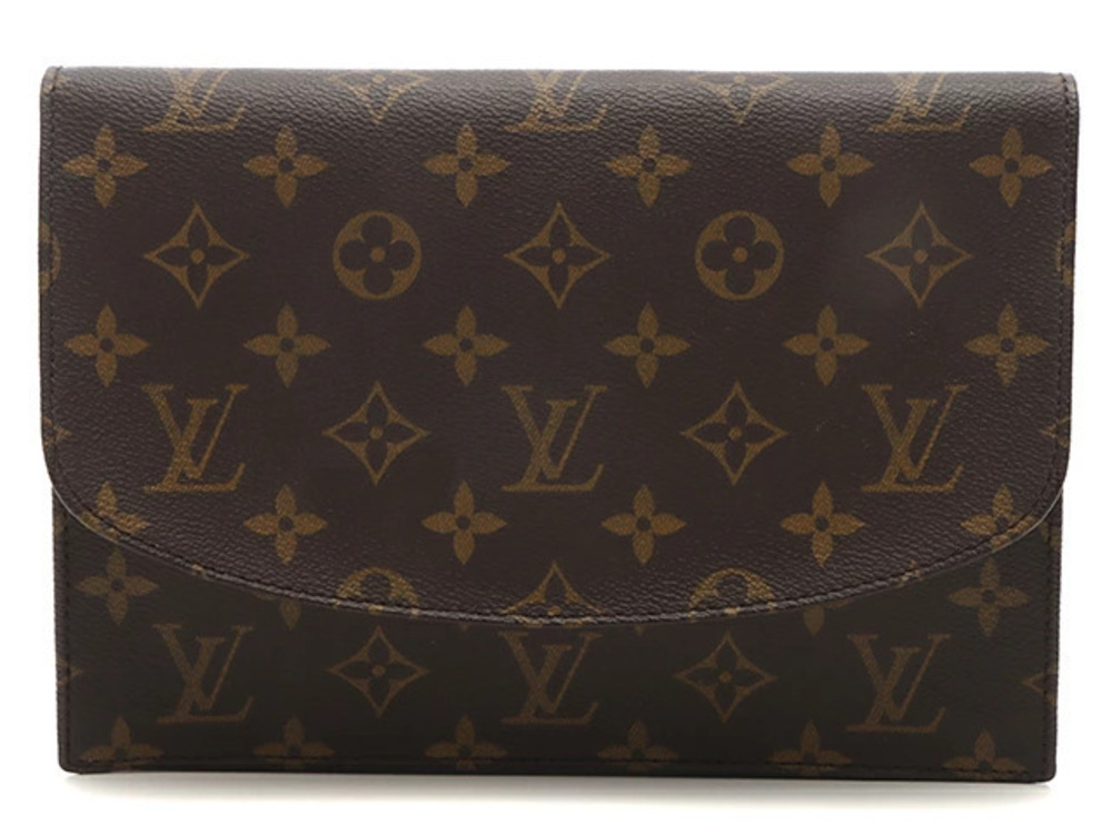 LOUIS VUITTON Pochette Rabat Clutch Bag Monogram
